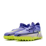 Chaussures de foot Violettes Enfant Nike Phantom Gt2 Academy DF TF vue 6