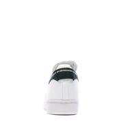 Baskets Blanches Femme Adidas Superstar J vue 3