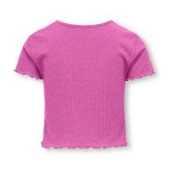 T-Shirt Rosa Fushia Mädchen Only Nella Ansicht 2
