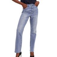Jean Coupe Droite Bleu Femme Vero Moda Straight pas cher
