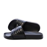 Claquettes Noir Garçon Kappa Logo Sarty Kid pas cher