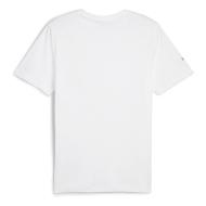 T-shirt Blanc Homme Puma 624155 vue 2