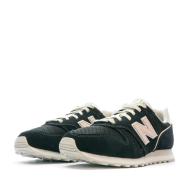 Baskets Noires/Rose Femme New Balance 373 vue 6