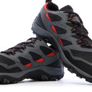 Chaussures de randonnées Grises/Rouges Homme Merrell J500205 vue 7