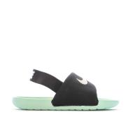 Claquettes Vert/Noir Bébé Nike Kawa Slide vue 2