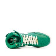 Baskets Verte Femme Nike Nike Air Force 1 Hi vue 4