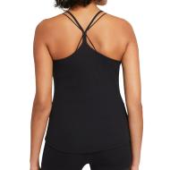 Débardeur Noir Femme Nike Yoga Pointelle Tank vue 2