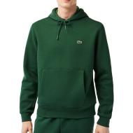 Sweat Vert Foncé Homme Lacoste SH9623-DAG pas cher