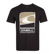 T-shirt Noir Homme O'Neill Flag Wave pas cher
