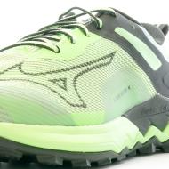 Chaussures de Trail Vertes Homme Mizuno Ibuki vue 7