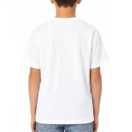 T-Shirt Blanc Garçon Paname Brothers Poly Indigo vue 2