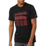T-shirt Noir Homme Globe Dancer