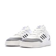 Baskets Blanches/Grises Garçon Adidas Drop vue 6