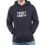 Sweat à capuche Marine Homme Teddy Smith Siclass pas cher