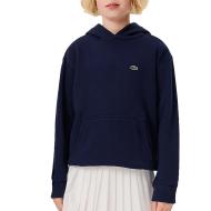 Sweat à Capuche Marine Mixte Lacoste Kangeroo pas cher