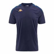 Maillot de Sport Marine/Jaune Junior Kappa Gianto pas cher