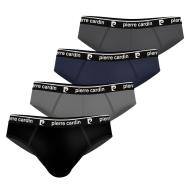 X4 Boxers Noir/Gris/Marine Homme Pierre Cardin Ssvet pas cher