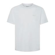 T-shirt Blanc Homme Pepe jeans Connor PM509206 pas cher