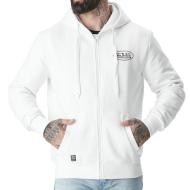 Sweat Zippé Blanc Homme Von Dutch SLIGN pas cher