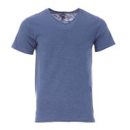 T-shirt Bleu Homme American People Sunny