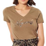 T-shirt Kaki Femme Kaporal Fran
