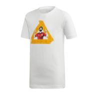 Mo Salah T-Shirt blanc garçon Adidas Celeb Tee pas cher