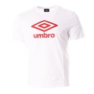 T-shirt Blanc/Rouge Homme Umbro Net 729280