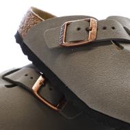 Sabots Marron Enfant Birkenstock Boston vue 7