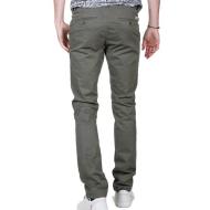 Chino Slim Gris Homme Teddy Smith Stretch vue 2