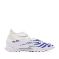 Chaussures de foot Blanc/Bleu Homme Adidas Predator Edge.3 TF vue 2