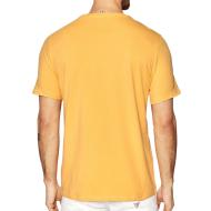 T-shirt Jaune Homme Guess Rusty vue 2