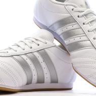 Baskets Blanc/Gris Femme Adidas Taekwondo vue 7