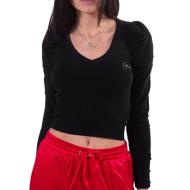 Pull Noir Femme Guess Carole pas cher