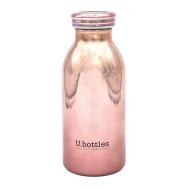 Bouteille Isotherme Rose Miroir U.Bottles City 350ml pas cher