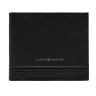 Portefeuille Noir Homme Tommy Hilfiger Business pas cher