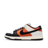 Dunk Low Retro Blanc/Noir/Orange Homme Nike pas cher