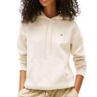 Sweat à Capuche Beige Femme Tommy Hilfiger Flag pas cher