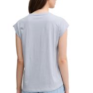 T-shirt Bleu Femme Pepe jeans Blooma vue 2