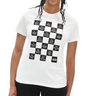 T-shirt Blanc Femme Vans Day pas cher