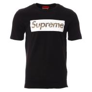 T-shirt Noir Homme Supreme Grip Ugo pas cher