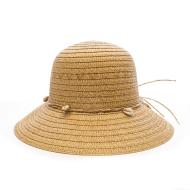 Chapeaux Marron Via Lorenzo Cloche Camel pas cher