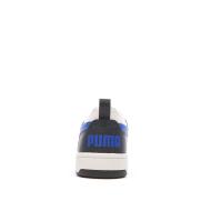 Baskets Noir/Blanche/Bleu Fille Puma Rebound vue 3