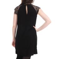 Robe Noir dentelle femme Teddy Smith Verana vue 2