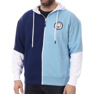 Sweat capuche Marine/Bleu Homme Manchester City pas cher