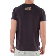 T-shirt Noir Homme Deeluxe Jek vue 2
