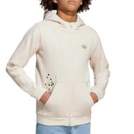 Sweat Beige Fille Adidas JZ9932 pas cher