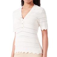 Pull Manches courtes Écru Femme Morgan ISHI