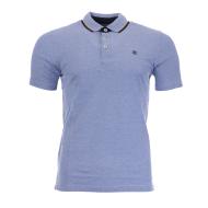 Polo Bleu Homme Jack & Jones Paulos 12175007 pas cher