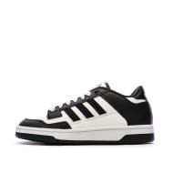 Baskets Noires/Blanches Enfant Adidas Rapid Court pas cher