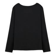 T-shirt Noir Femme Teddy Smith Miana vue 2